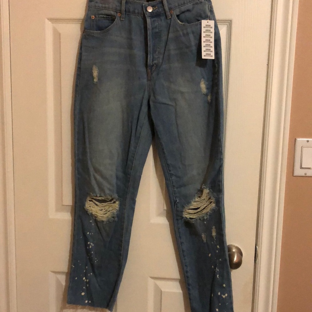 Distressed BDG jeans